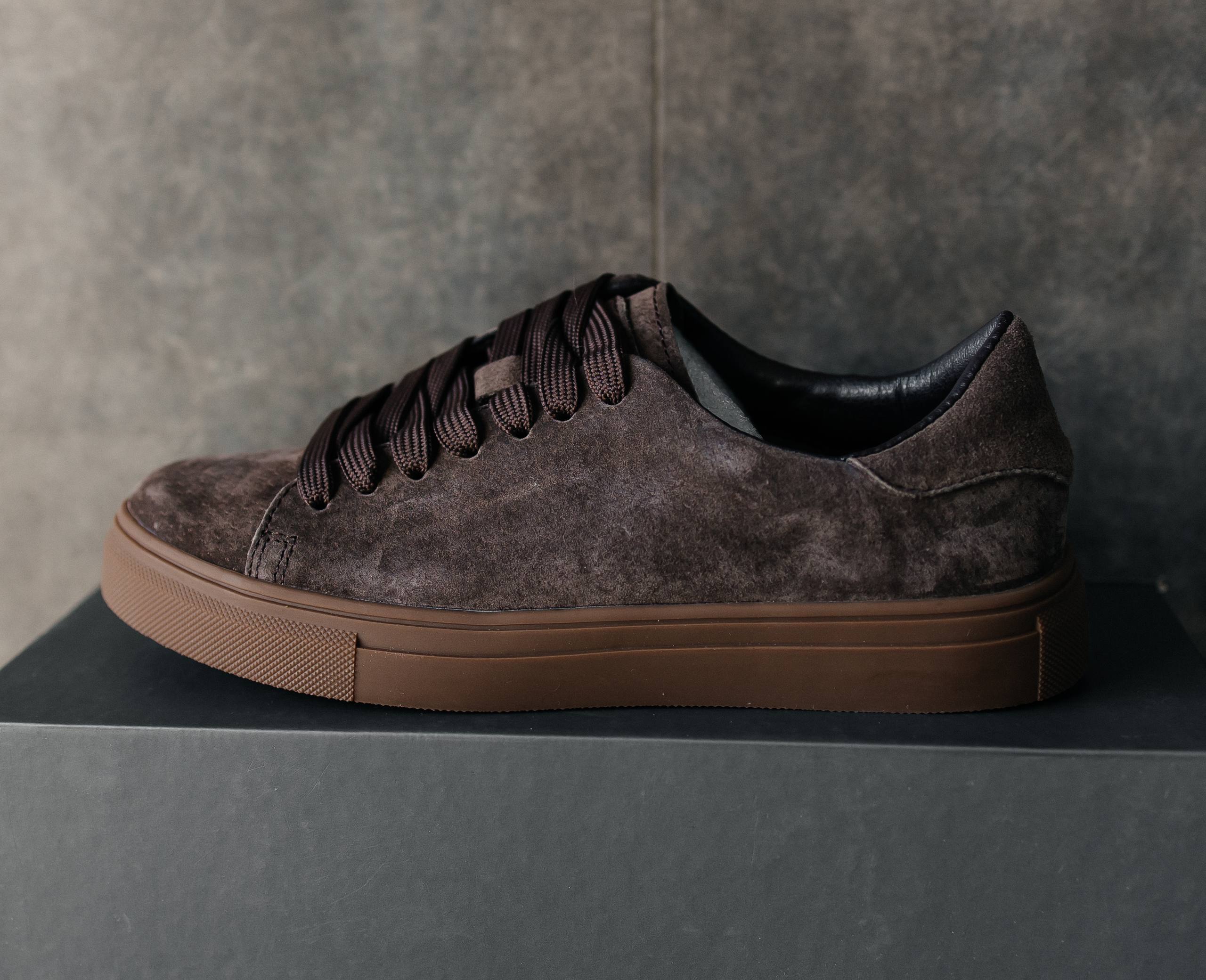 Кроссовки натуральная замша